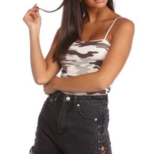 ⚡️Flash Sale⚡️Camo Bodysuit